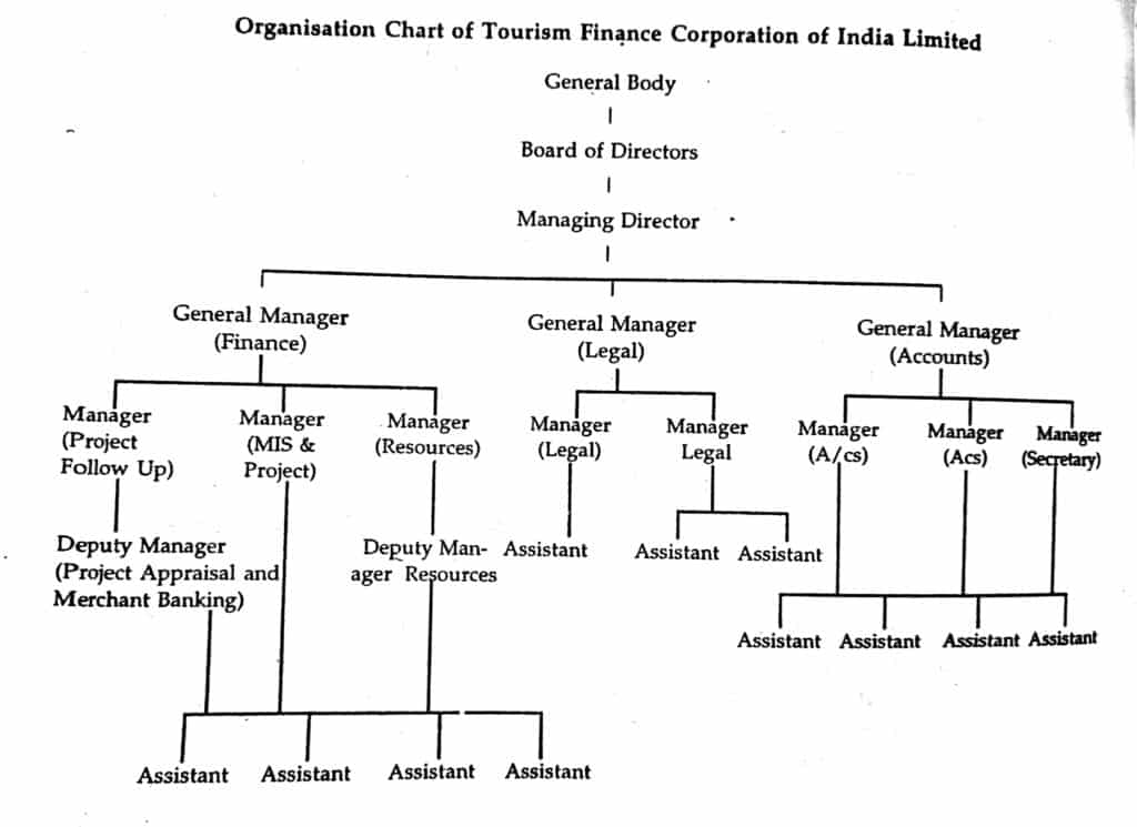 Organizational Structure of TFCI