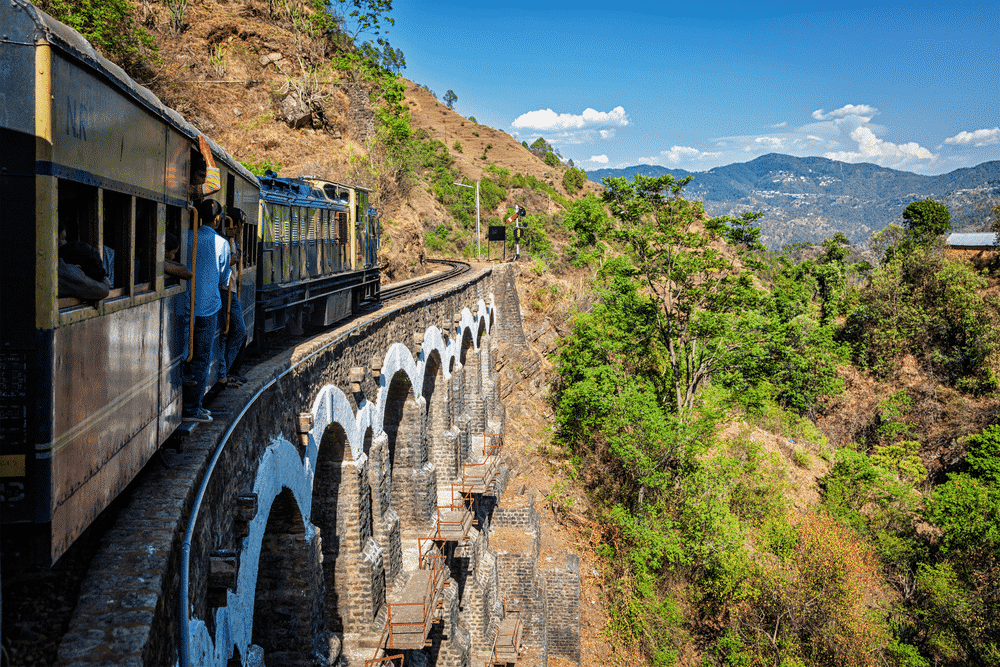 Toy train of Kalka Shimla Railway